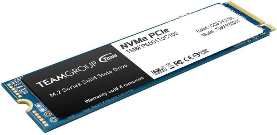 حافظه اس اس دی اینترنال Teamgroup MP33 با ظرفیت 1 ترابایت، M.2 PCIe 3.0 x4 با NVMe 1.3، سرعت خواندن 1800 مگابایت بر ثانیه و سرعت نوشتن 1500 مگابایت بر ثانیه