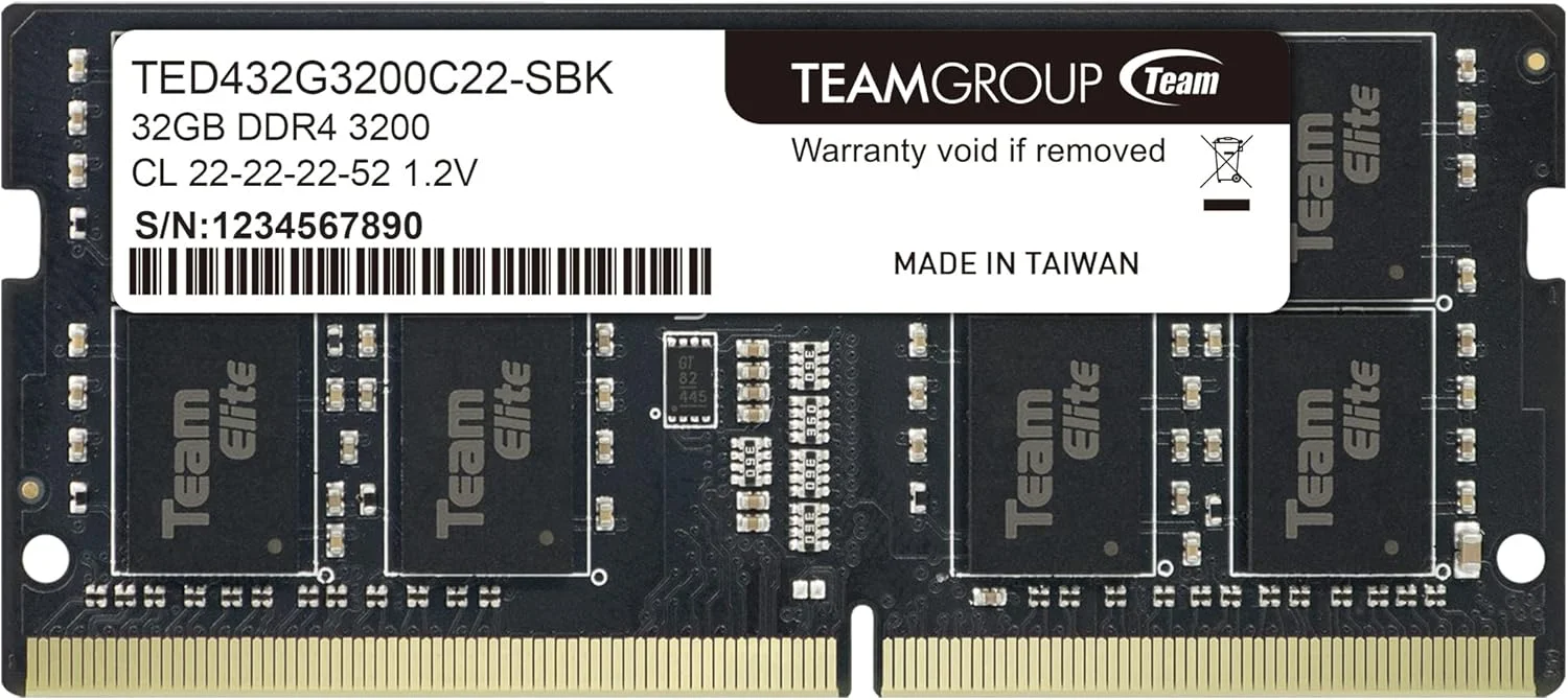 رم تیم گروپ Team Elite - 32 گیگابایت - DDR4 3200 UDIMM CL22