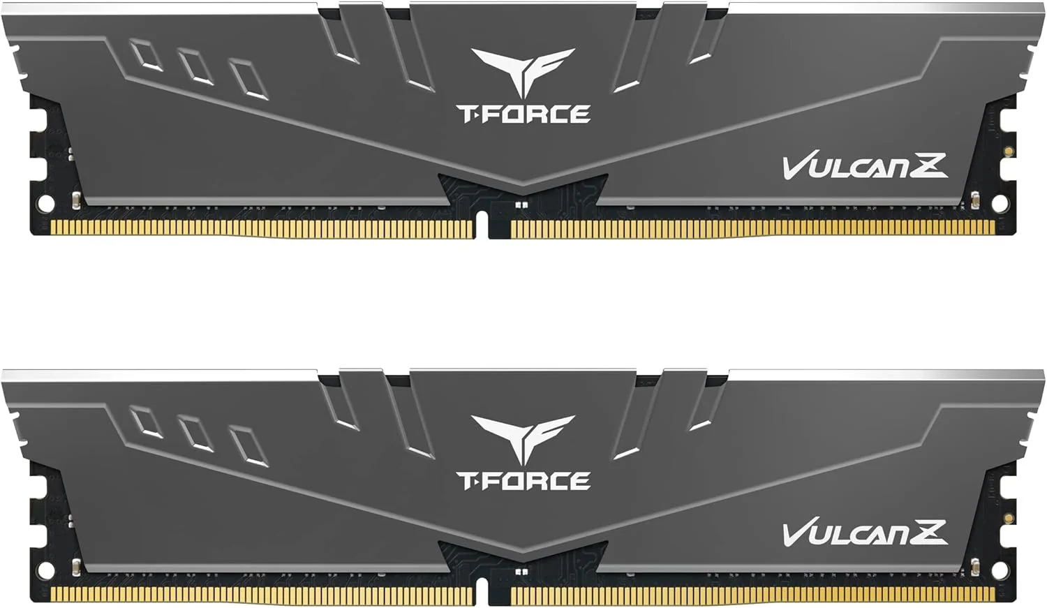 کیت حافظه رم دسکتاپ 16 گیگابایتی (2x8GB) TEAMGROUP T-Force Vulcan Z DDR4 3200MHz (PC4-25600) CL16 (خاکستری) - TLZGD416G3200HC16CDC01