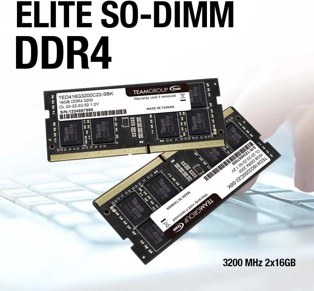 رم تیم گروپ Team Elite - 32 گیگابایت - DDR4 3200 UDIMM CL22