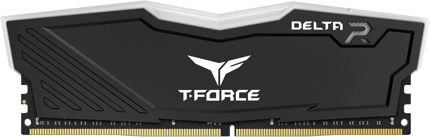 رم دسکتاپ 16 گیگابایتی (2x8GB) TEAMGROUP T-Force Delta RGB DDR4 3200MHz (PC4-25600) CL16 مشکی - TF3D416G3200HC16CDC01
