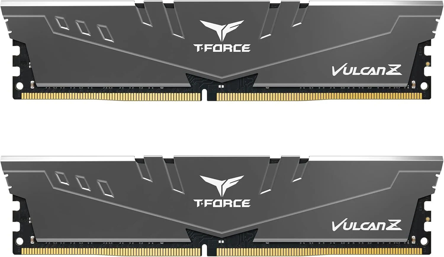 کیت حافظه رم دسکتاپ 16 گیگابایتی (2x8GB) TEAMGROUP T-Force Vulcan Z DDR4 3200MHz (PC4-25600) CL16 (خاکستری) - TLZGD416G3200HC16CDC01 کیت حافظه رم دسکتاپ 16 گیگابایتی (2x8GB) TEAMGROUP T-Force Vulcan Z DDR4 3200MHz (PC4-25600) CL16 (خاکستری) - TLZGD416G3200HC16CDC01