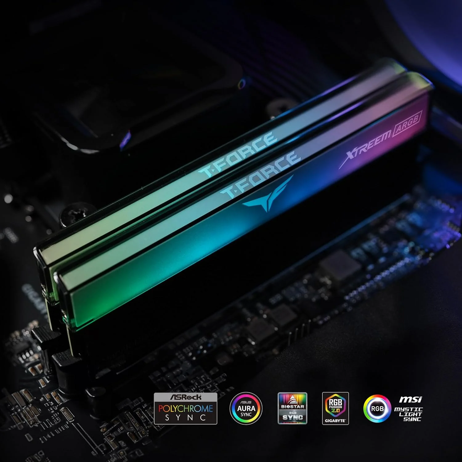 رم دسکتاپ TEAMGROUP T-Force XTREEM ARGB DDR5 با ظرفیت 48 گیگابایت (2x24GB) و فرکانس 8000 مگاهرتز PC5-64000 CL38 M-DIE، مناسب برای چیپست های سری 600 و 700، دارای XMP 3.0، رنگ مشکی مدل FF9D548G8000HC38EDC01 رم دسکتاپ TEAMGROUP T-Force XTREEM ARGB DDR5 با ظرفیت 48 گیگابایت (2x24GB) و فرکانس 8000 مگاهرتز PC5-64000 CL38 M-DIE، مناسب برای چیپست های سری 600 و 700، دارای XMP 3.0، رنگ مشکی مدل FF9D548G8000HC38EDC01