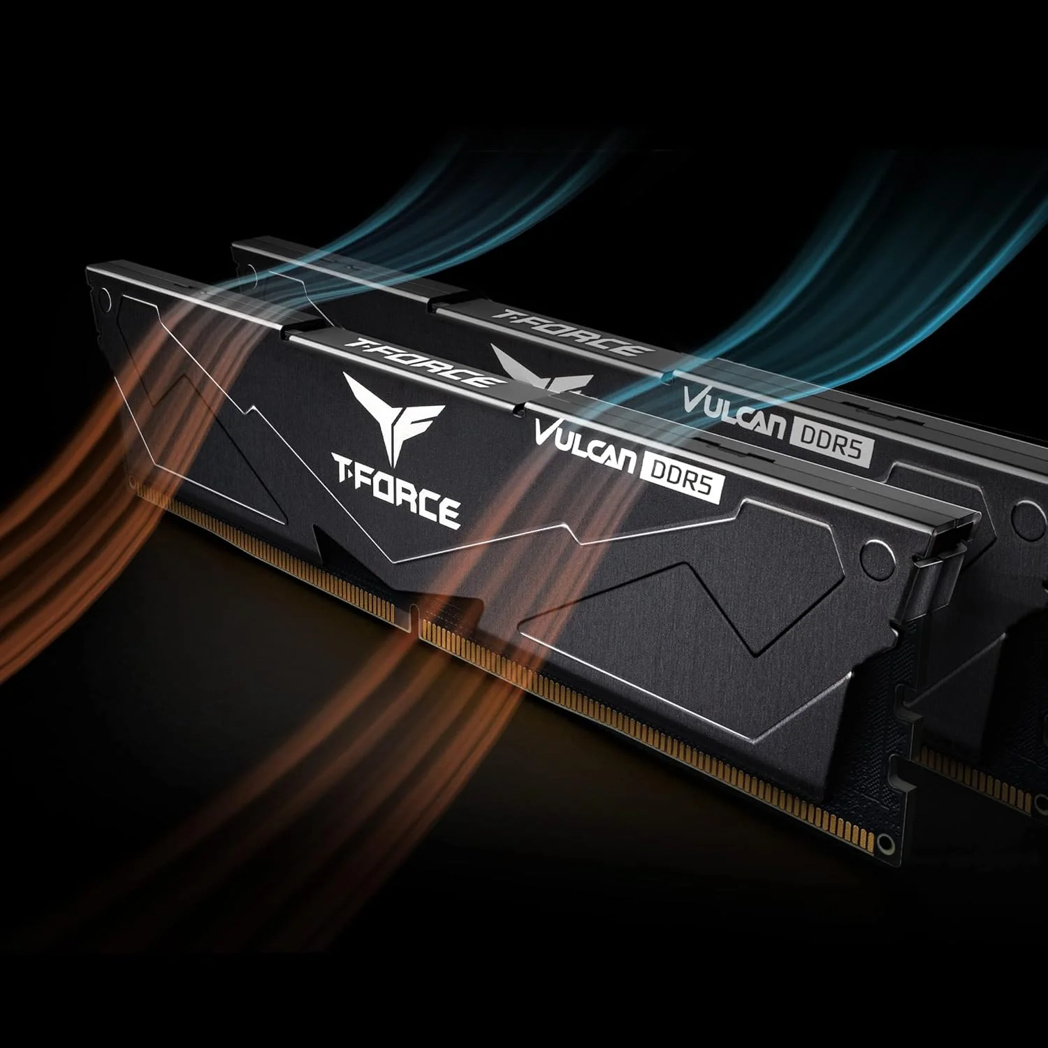 رم TEAMGROUP Team D5 6400 32GB C40 Vulcan Black K2