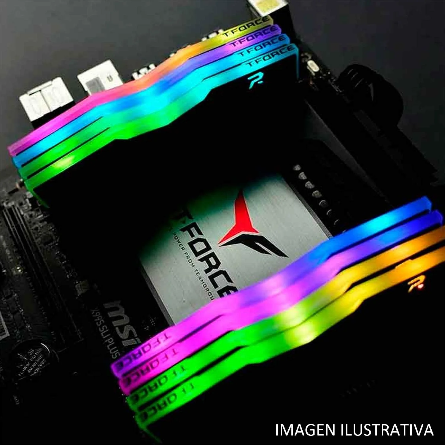 رم TEAMGROUP Team D4 3600 8GB C18 Delta RGB مشکی