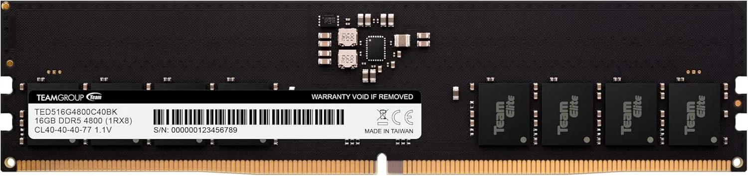 رم تیم گروپ Team D5 4800 16GB CL40 Elite