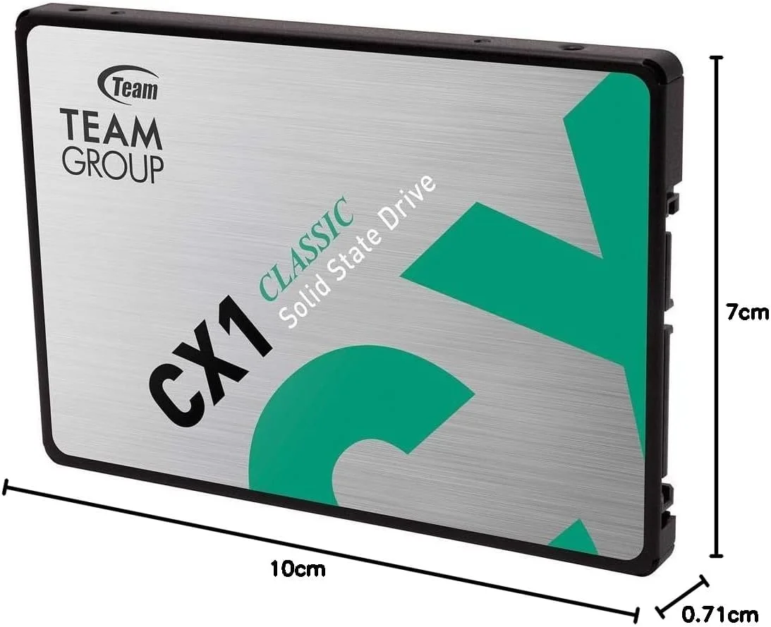 حافظه اس اس دی TEAMGROUP Team Group CX1 - 240 گیگابایت - SATA 6Gb/s حافظه اس اس دی TEAMGROUP Team Group CX1 - 240 گیگابایت - SATA 6Gb/s