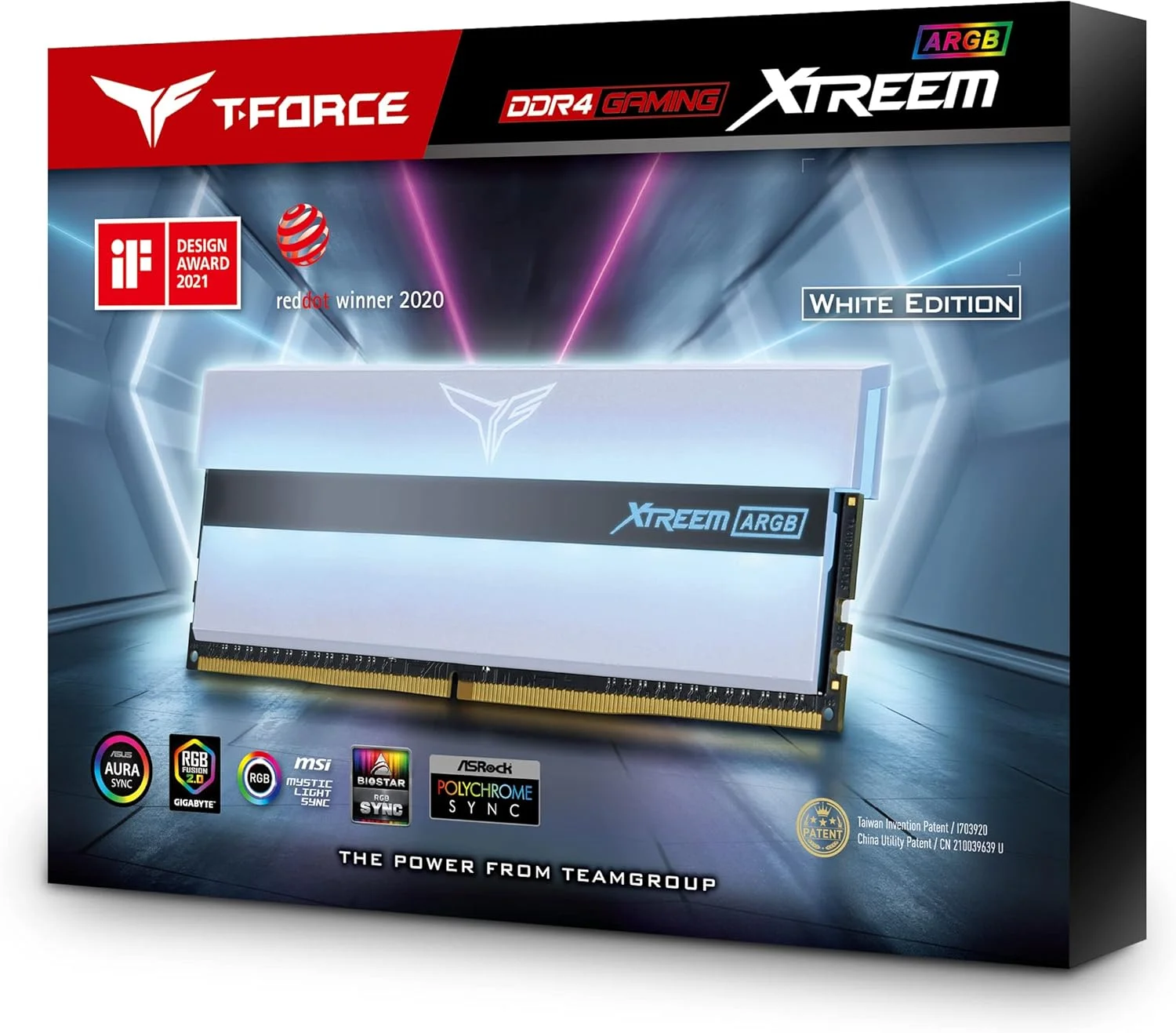 رم TEAMGROUP Team D4 3600 16GB C18 T-Force Xtreem ARGB K2 W