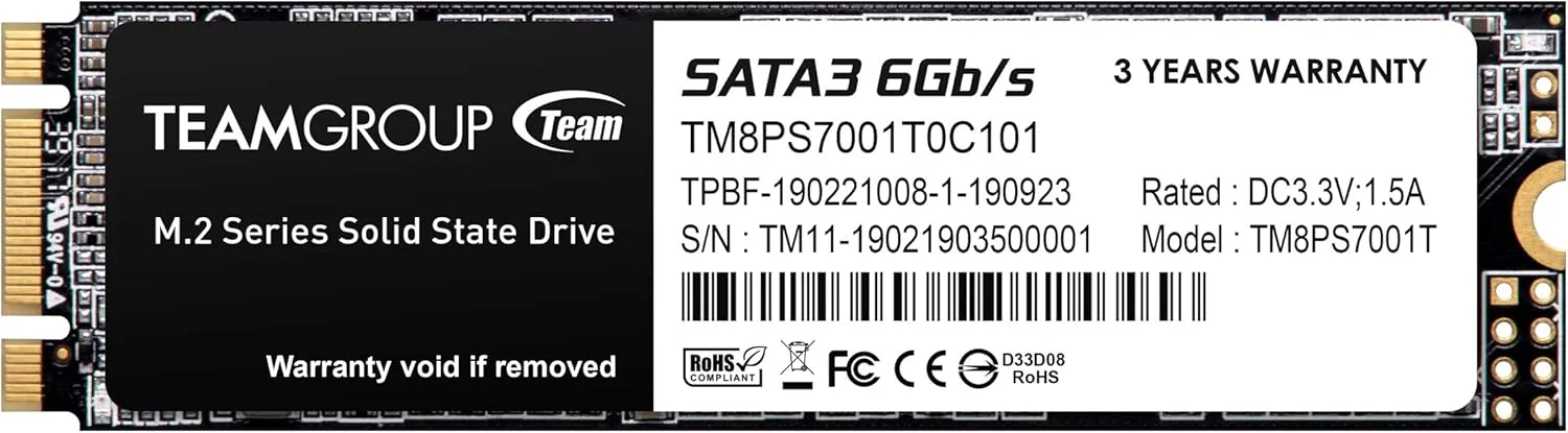 حافظه اس اس دی TEAMGROUP Team Group MS30 - 1 ترابایت - SATA 6Gb/s