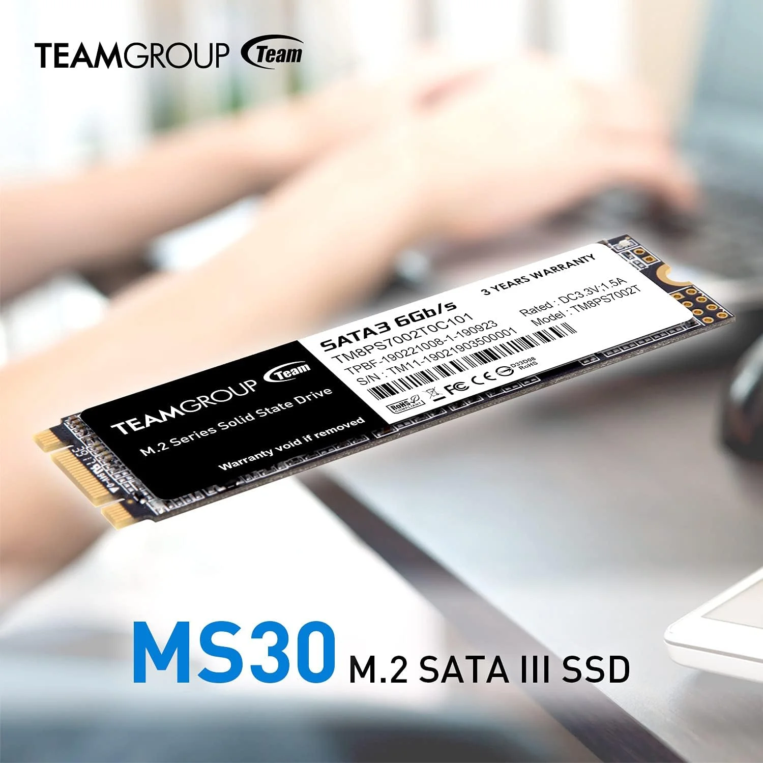 حافظه اس اس دی TEAMGROUP Team Group MS30 - 1 ترابایت - SATA 6Gb/s حافظه اس اس دی TEAMGROUP Team Group MS30 - 1 ترابایت - SATA 6Gb/s