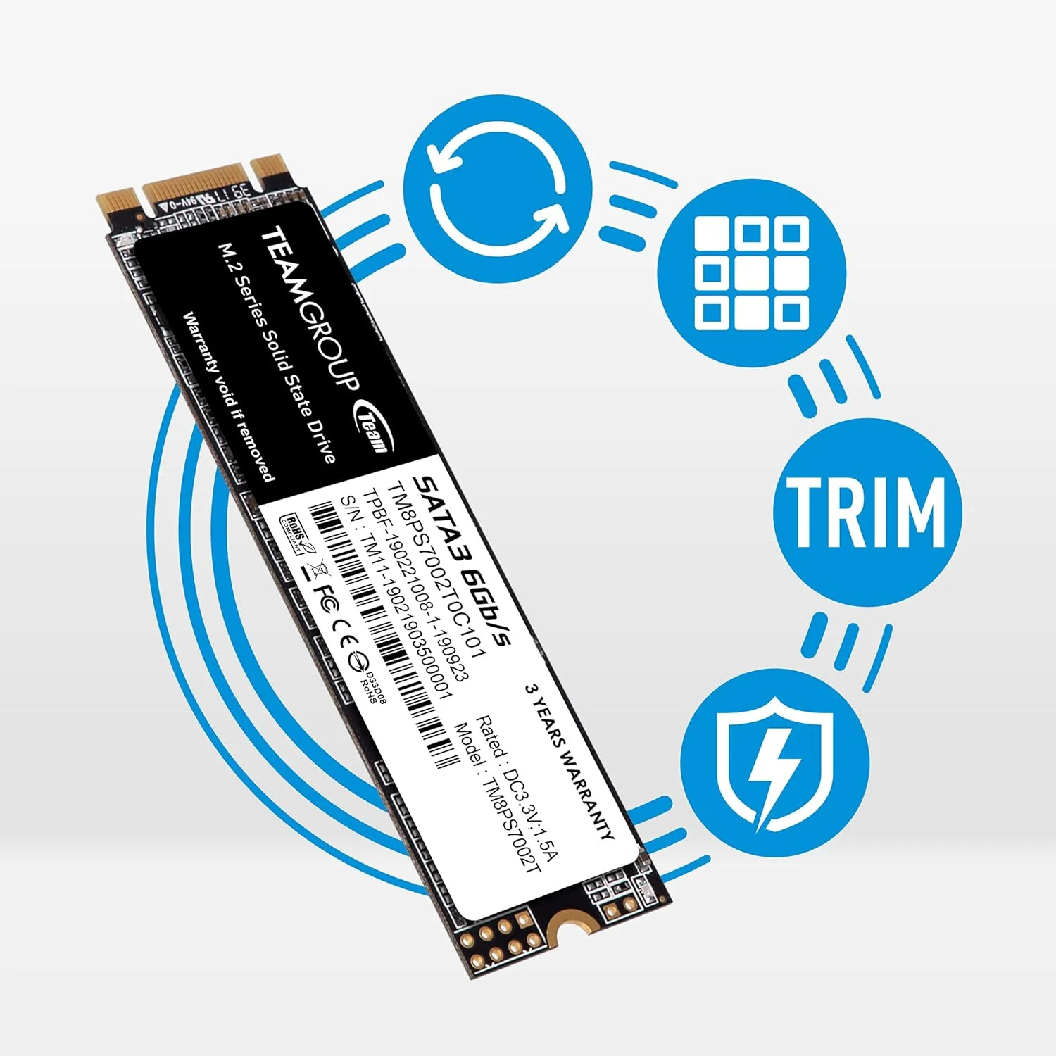 حافظه اس اس دی TEAMGROUP Team Group MS30 - 1 ترابایت - SATA 6Gb/s حافظه اس اس دی TEAMGROUP Team Group MS30 - 1 ترابایت - SATA 6Gb/s