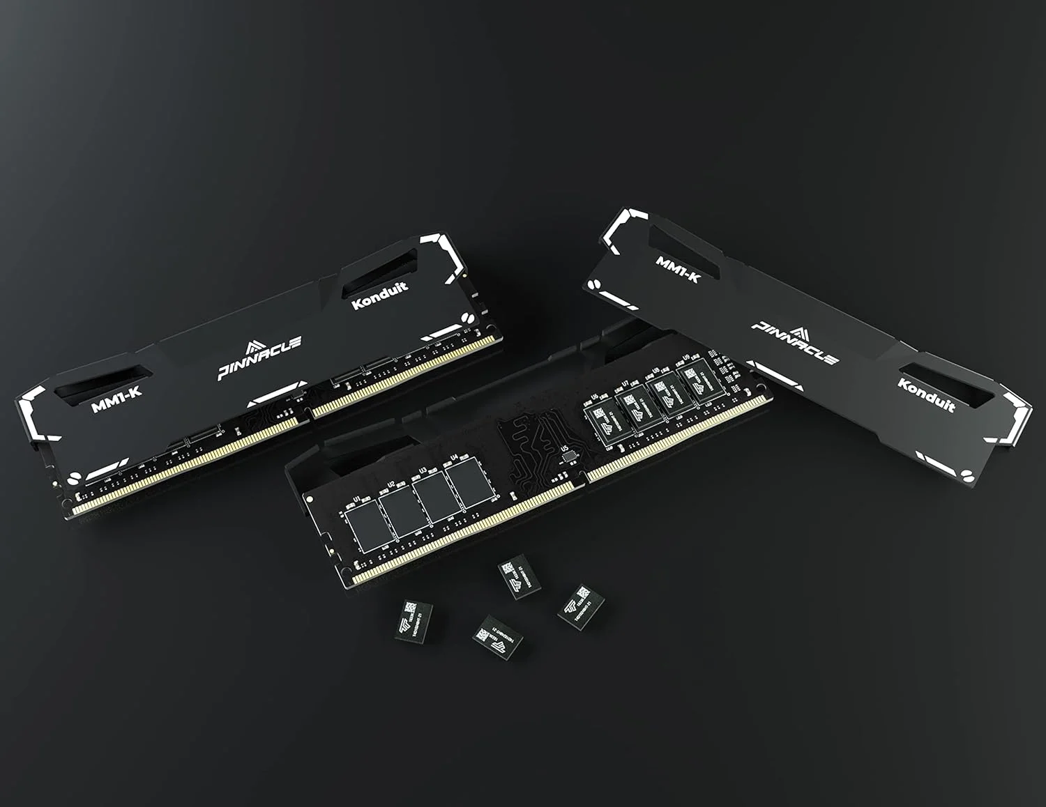 کیت حافظه رم 16 گیگابایتی (2x8GB) Timetec Pinnacle Konduit DDR4 3200MHz PC4-25600 CL16-18-18-38 XMP2.0 اورکلاک 1.35 ولت سازگار با AMD و Intel برای ماژول رم کامپیوتر گیمینگ دسکتاپ - مشکی
