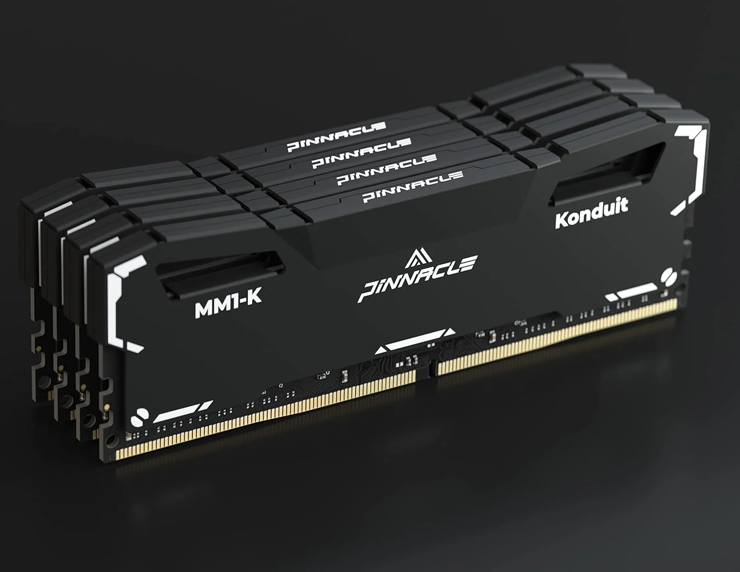 کیت حافظه رم 16 گیگابایتی (2x8GB) Timetec Pinnacle Konduit DDR4 3200MHz PC4-25600 CL16-18-18-38 XMP2.0 اورکلاک 1.35 ولت سازگار با AMD و Intel برای ماژول رم کامپیوتر گیمینگ دسکتاپ - مشکی