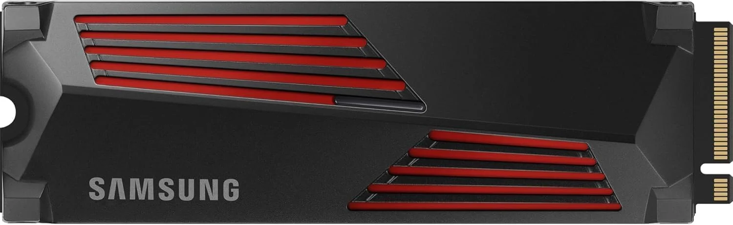 حافظه اس اس دی سامسونگ 990 PRO هیت سینک 1 ترابایت PCIe 4.0 (تا 7,450 مگابایت بر ثانیه) NVMe M.2 (2280) اینترنال