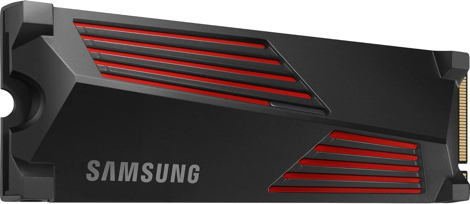 حافظه اس اس دی سامسونگ 990 PRO هیت سینک 1 ترابایت PCIe 4.0 (تا 7,450 مگابایت بر ثانیه) NVMe M.2 (2280) اینترنال