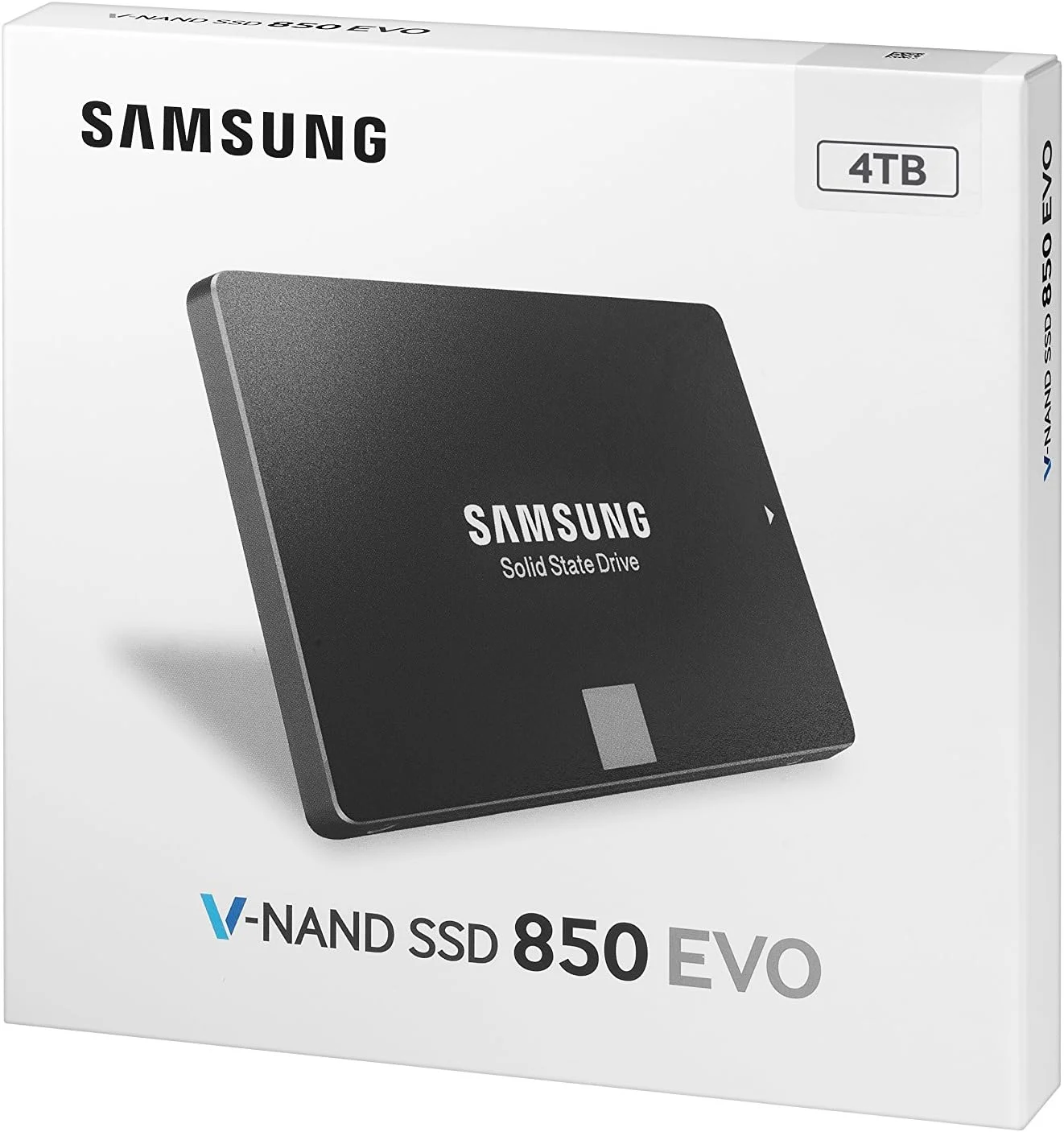 حافظه اس اس دی داخلی سامسونگ 850 EVO با ظرفیت 4 ترابایت، 2.5 اینچی SATA III (MZ-75E4T0B/AM)