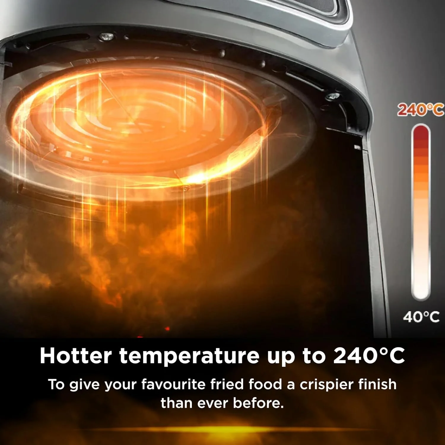 سرخ کن نینجا مدل Nutri Ninja Foodi AF160ANZ Airfryer Deluxe AF160، خاکستری