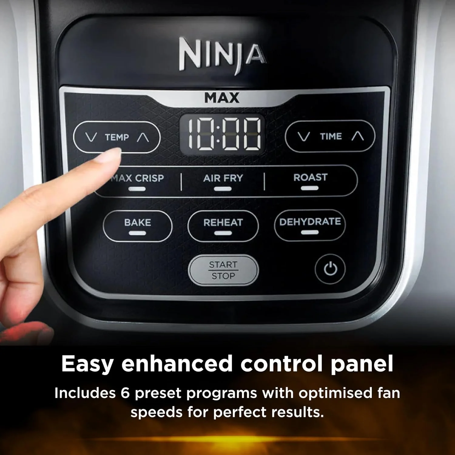 سرخ کن نینجا مدل Nutri Ninja Foodi AF160ANZ Airfryer Deluxe AF160، خاکستری