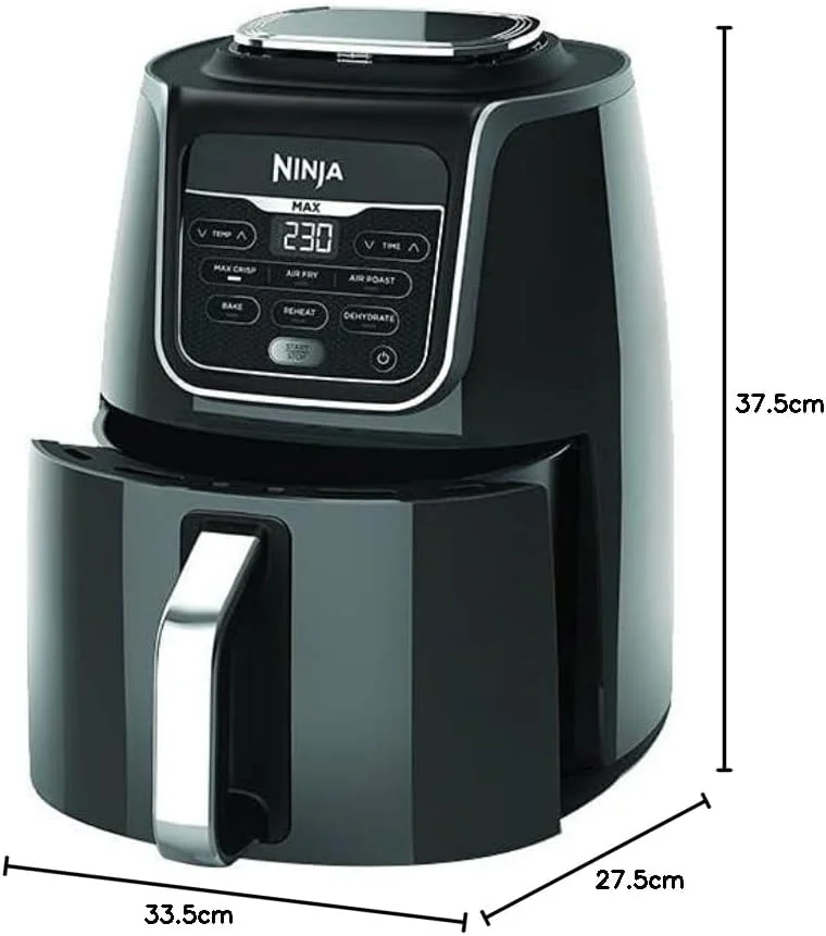 سرخ کن نینجا مدل Nutri Ninja Foodi AF160ANZ Airfryer Deluxe AF160، خاکستری