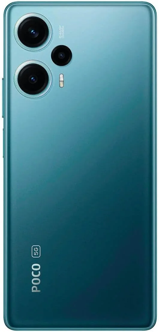 گوشی موبایل شیائومی Poco F5 دو سیم کارت 256 گیگابایت رام + 12 گیگابایت رم (فقط GSM | بدون CDMA) نسخه بین المللی آنلاک شده کارخانه ای 5G (آبی)