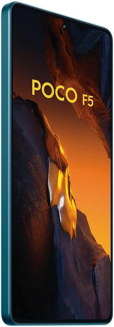 گوشی موبایل شیائومی Poco F5 دو سیم کارت 256 گیگابایت رام + 12 گیگابایت رم (فقط GSM | بدون CDMA) نسخه بین المللی آنلاک شده کارخانه ای 5G (آبی)