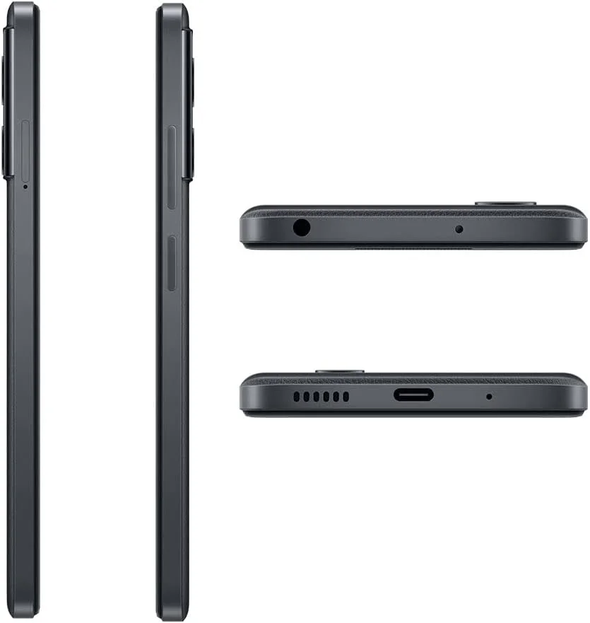 گوشی موبایل پوکو M5 4G LTE GSM (حافظه داخلی 128 گیگابایت + رم 4 گیگابایت) دوربین سه گانه 50 مگاپیکسلی 6.58 اینچی هشت هسته ای (غیر قابل استفاده در بازار ایالات متحده) آنلاک جهانی + (همراه با شارژر سریع 51 واتی خودرو) (نسخه جهانی مشکی)