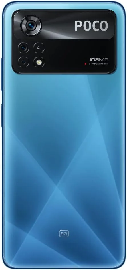 گوشی موبایل شیائومی پوکو X4 Pro 5G دو سیم کارت با NFC رنگ آبی لیزری، 8 گیگابایت رم و 256 گیگابایت حافظه داخلی