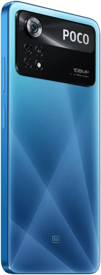 گوشی موبایل شیائومی پوکو X4 Pro 5G دو سیم کارت با NFC رنگ آبی لیزری، 8 گیگابایت رم و 256 گیگابایت حافظه داخلی