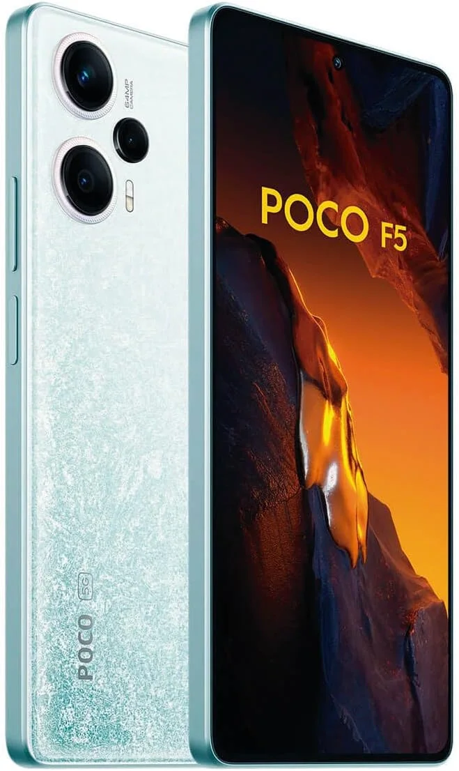 گوشی موبایل شیائومی Poco F5 دو سیم کارت 256 گیگابایت حافظه داخلی + 8 گیگابایت رم (فقط GSM | بدون CDMA) نسخه بین المللی آنلاک فکتوری 5G (سفید)