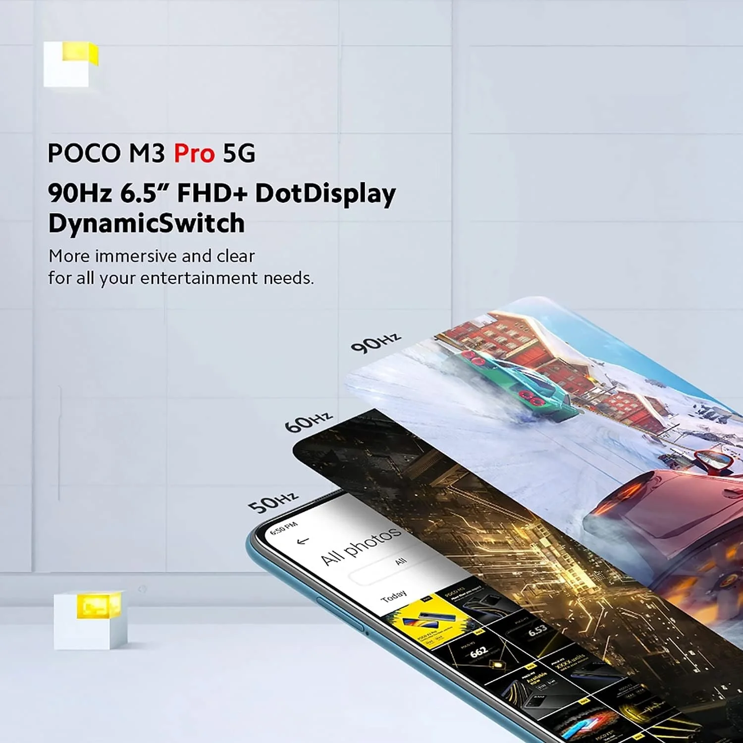 گوشی موبایل شیائومی POCO M3 Pro رنگ مشکی، رم 4 گیگابایت، حافظه داخلی 64 گیگابایت - نسخه گلوبال 5G LTE گوشی موبایل شیائومی POCO M3 Pro رنگ مشکی، رم 4 گیگابایت، حافظه داخلی 64 گیگابایت - نسخه گلوبال 5G LTE