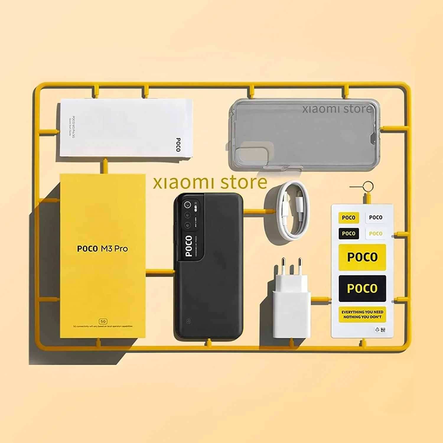 گوشی موبایل شیائومی POCO M3 Pro رنگ مشکی، رم 4 گیگابایت، حافظه داخلی 64 گیگابایت - نسخه گلوبال 5G LTE گوشی موبایل شیائومی POCO M3 Pro رنگ مشکی، رم 4 گیگابایت، حافظه داخلی 64 گیگابایت - نسخه گلوبال 5G LTE