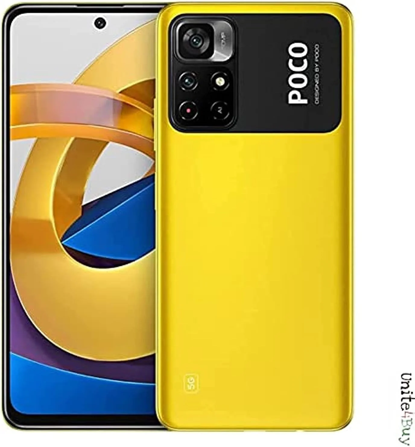 گوشی موبایل شیائومی POCO M4 Pro زرد رنگ با 4 گیگابایت رم و 64 گیگابایت حافظه داخلی | دوربین اصلی 50 مگاپیکسل، صفحه نمایش 6.6 اینچی، باتری 5000 میلی آمپر ساعتی - نسخه جهانی 5G