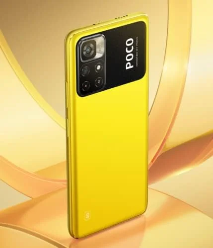 گوشی موبایل شیائومی POCO M4 Pro زرد رنگ با 4 گیگابایت رم و 64 گیگابایت حافظه داخلی | دوربین اصلی 50 مگاپیکسل، صفحه نمایش 6.6 اینچی، باتری 5000 میلی آمپر ساعتی - نسخه جهانی 5G گوشی موبایل شیائومی POCO M4 Pro زرد رنگ با 4 گیگابایت رم و 64 گیگابایت حافظه داخلی | دوربین اصلی 50 مگاپیکسل، صفحه نمایش 6.6 اینچی، باتری 5000 میلی آمپر ساعتی - نسخه جهانی 5G