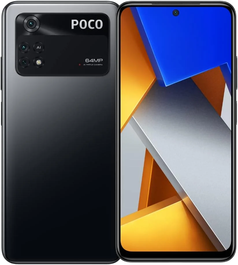 گوشی موبایل شیائومی Poco M4 Pro دو سیم کارت Power Black با قابلیت NFC، رم 8 گیگابایت و حافظه داخلی 256 گیگابایت