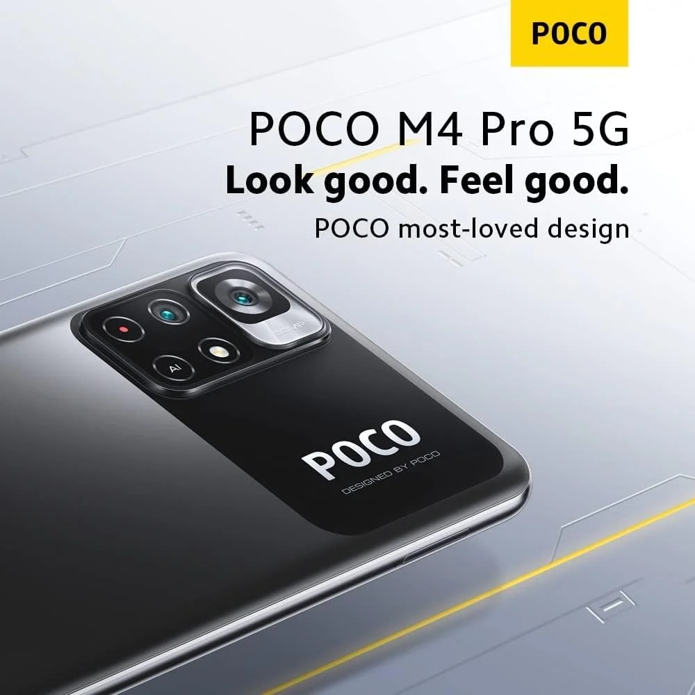 گوشی موبایل شیائومی POCO M4 Pro زرد رنگ با 4 گیگابایت رم و 64 گیگابایت حافظه داخلی | دوربین اصلی 50 مگاپیکسل، صفحه نمایش 6.6 اینچی، باتری 5000 میلی آمپر ساعتی - نسخه جهانی 5G گوشی موبایل شیائومی POCO M4 Pro زرد رنگ با 4 گیگابایت رم و 64 گیگابایت حافظه داخلی | دوربین اصلی 50 مگاپیکسل، صفحه نمایش 6.6 اینچی، باتری 5000 میلی آمپر ساعتی - نسخه جهانی 5G