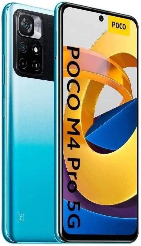 گوشی موبایل شیائومی Poco M4 Pro (5G) دو سیم کارت 64 گیگابایت ROM + 4 گیگابایت RAM (فقط GSM | بدون CDMA) نسخه بین المللی - آبی خنک گوشی موبایل شیائومی Poco M4 Pro (5G) دو سیم کارت 64 گیگابایت ROM + 4 گیگابایت RAM (فقط GSM | بدون CDMA) نسخه بین المللی - آبی خنک