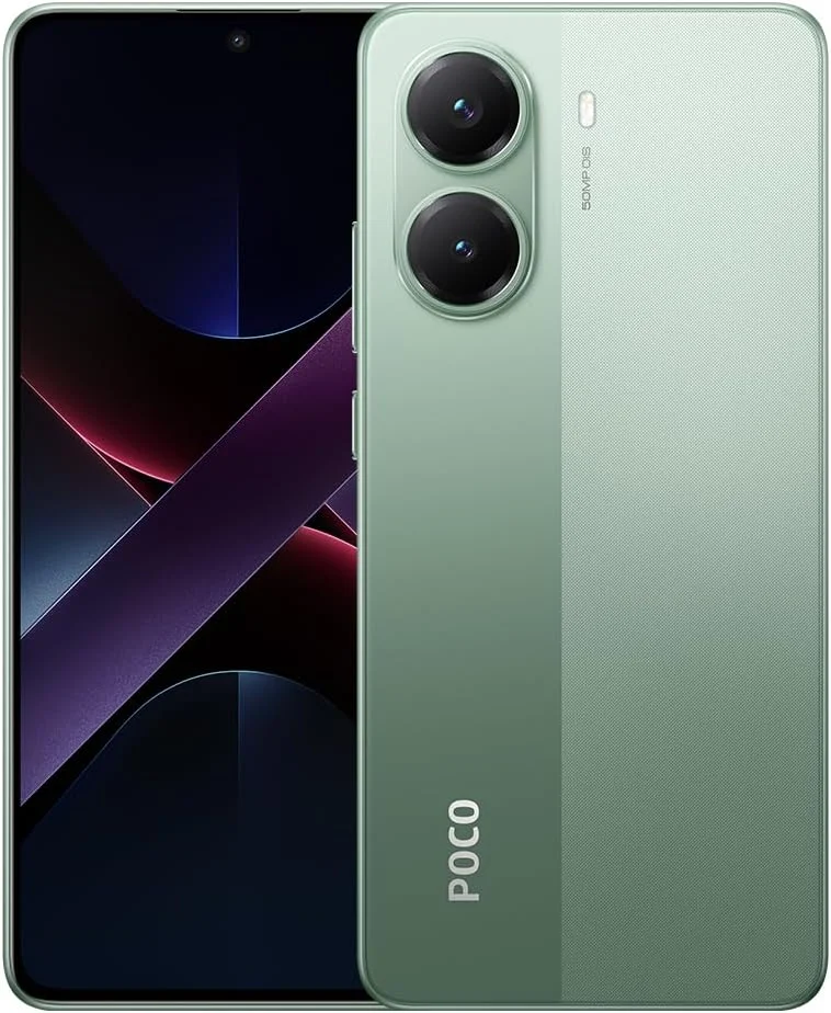 گوشی موبایل شیائومی POCO X7 Pro دو سیم کارت سبز رنگ 8 گیگابایت رم 256 گیگابایت 5G نسخه بین المللی