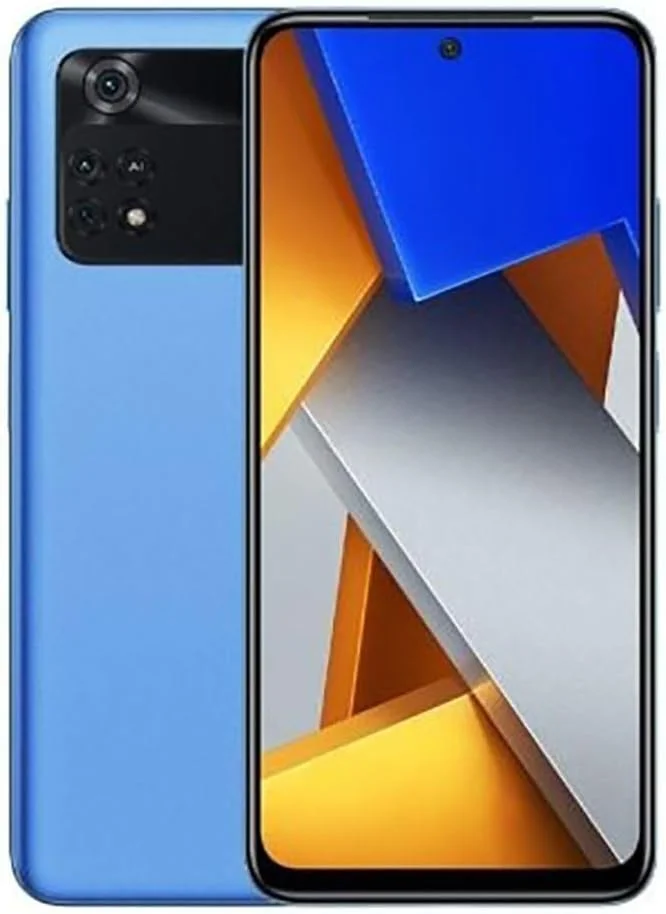 گوشی موبایل شیائومی Poco M4 Pro دو سیم کارت 256 گیگابایت حافظه داخلی + 8 گیگابایت رم (GSM | CDMA) نسخه بین المللی آنلاک شده کارخانه ای 4G/LTE (آبی خنک)