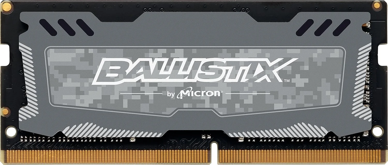 بالیستیکس Sport LT DDR4 x 8 SODIMM 260-Pin - BLS4G4S240FSD (خاکستری) 16 گیگابایت Dual Rank BLS16G4S240FSD