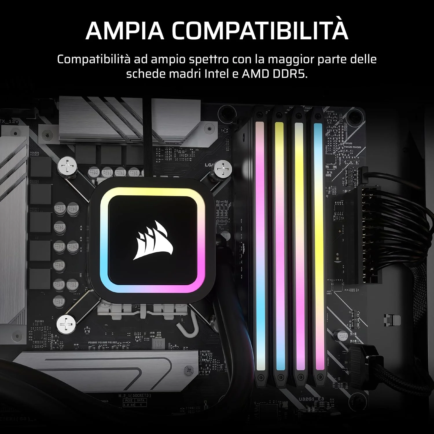 کیت ارتقاء نور CORSAIR DOMINATOR TITANIUM DDR5 RGB - 2 عدد ماژول - 0 گیگابایت رم - سازگار با CORSAIR iCUE - مشکی کیت ارتقاء نور CORSAIR DOMINATOR TITANIUM DDR5 RGB - 2 عدد ماژول - 0 گیگابایت رم - سازگار با CORSAIR iCUE - مشکی