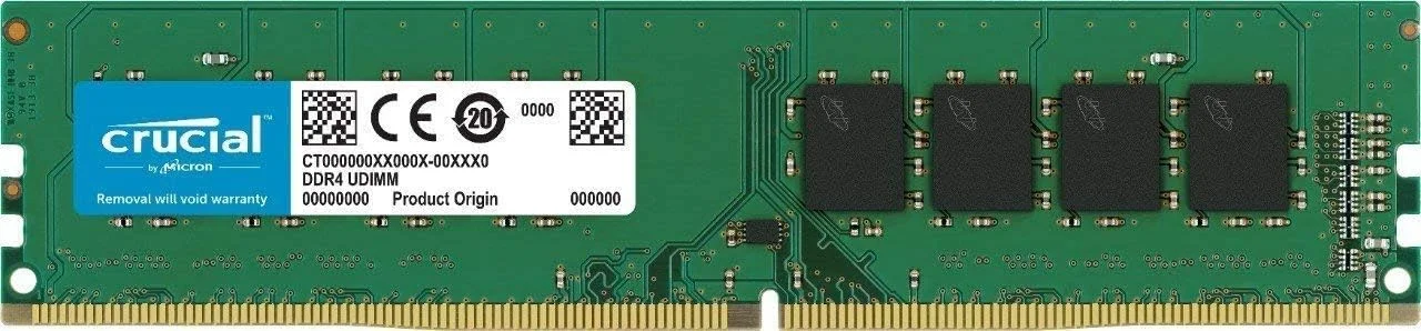 رم کامپیوتر دسکتاپ کروشیال 16 گیگابایت DDR4 2400 مگاهرتز CL17 - CT16G4DFD824A