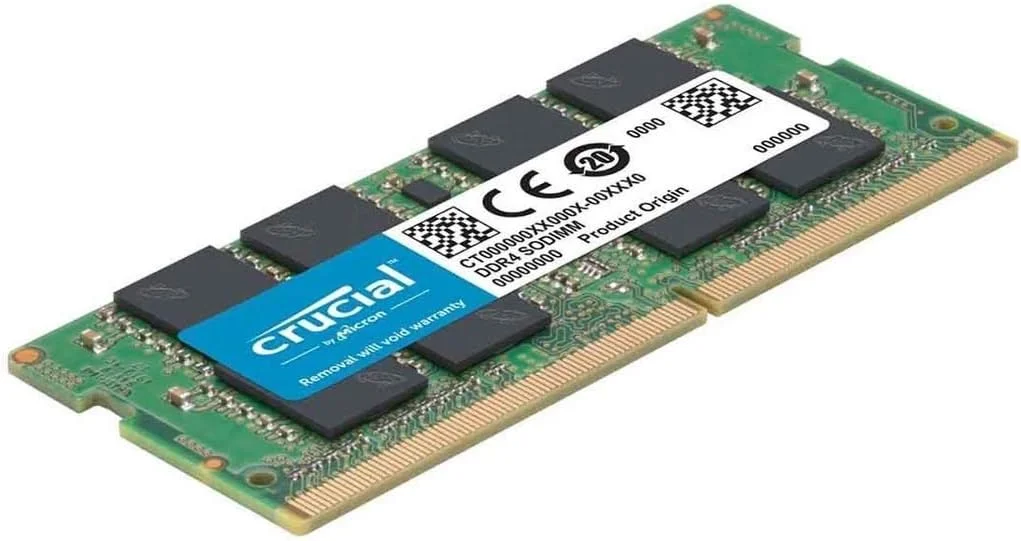 رم لپ تاپ کروشیال Basics با ظرفیت 4 گیگابایت DDR4 2666MT/s CL19 SODIMM 260-pin 1.2V رم لپ تاپ کروشیال Basics با ظرفیت 4 گیگابایت DDR4 2666MT/s CL19 SODIMM 260-pin 1.2V