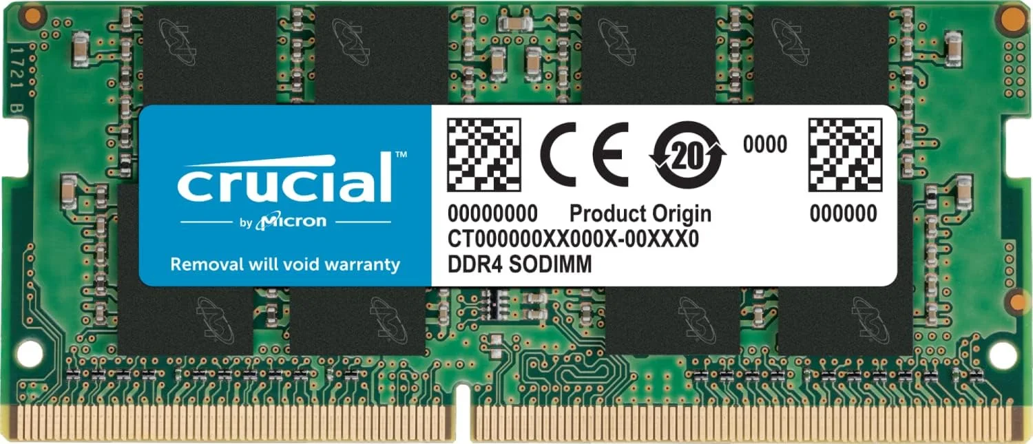 رم لپ تاپ کروشیال CT16G4SFRA32A با ظرفیت 16 گیگابایت DDR4 CL22