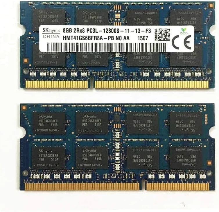 رم 8 گیگابایتی SK Hynix مدل HMT41GS6BFR8A-PB، دو کاناله، PC3L -12800S-11-13-F3