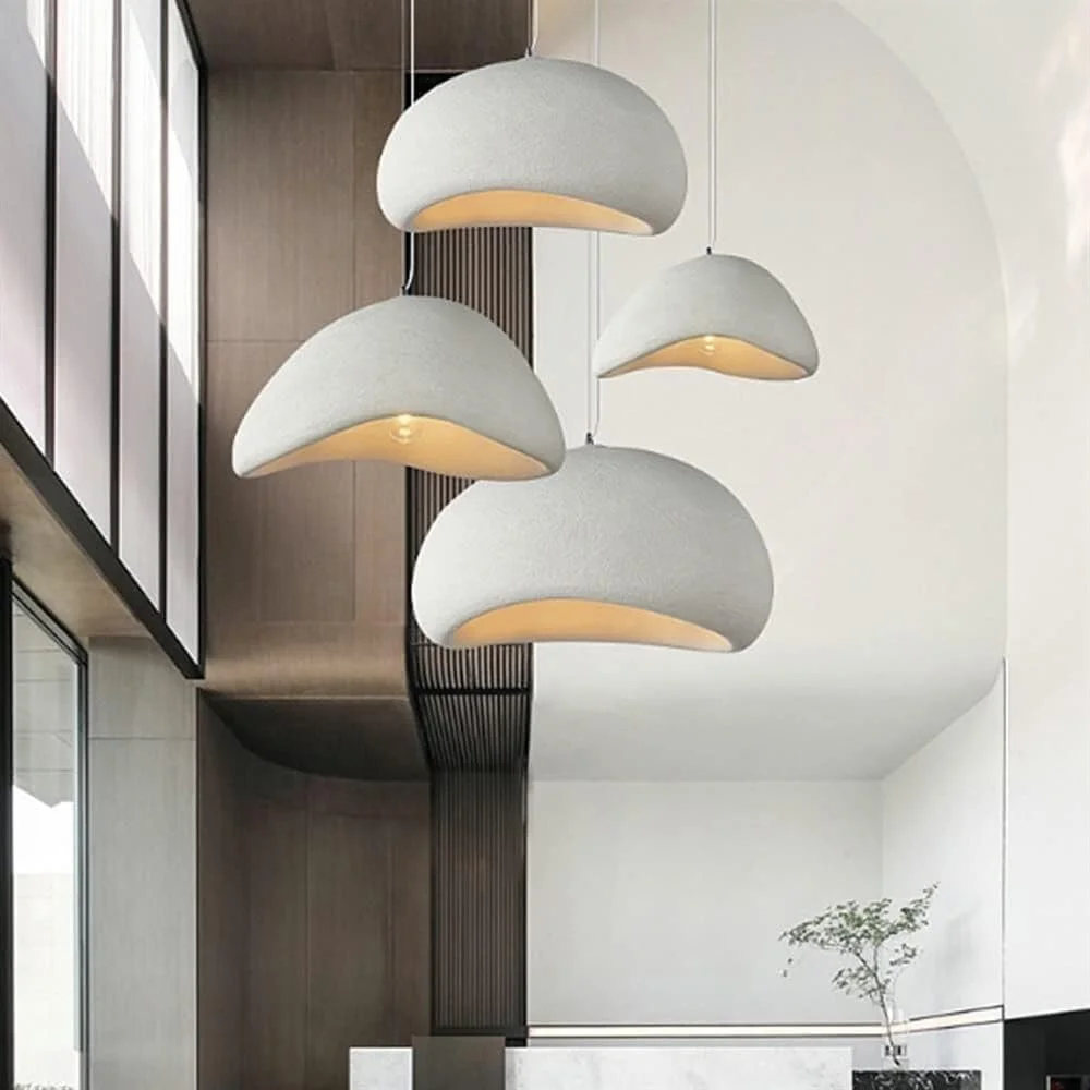 چراغ آویز هنری گنبدی خلاقانه DAZulI، لوستر ساده نوردیک، چراغ آویز رزینی به سبک Wabi-sabi، مناسب برای جزیره آشپزخانه، اتاق غذاخوری، اتاق خواب (رنگ: سفید A، اندازه: 40 سانتی متر) چراغ آویز هنری گنبدی خلاقانه DAZulI، لوستر ساده نوردیک، چراغ آویز رزینی به سبک Wabi-sabi، مناسب برای جزیره آشپزخانه، اتاق غذاخوری، اتاق خواب (رنگ: سفید A، اندازه: 40 سانتی متر)