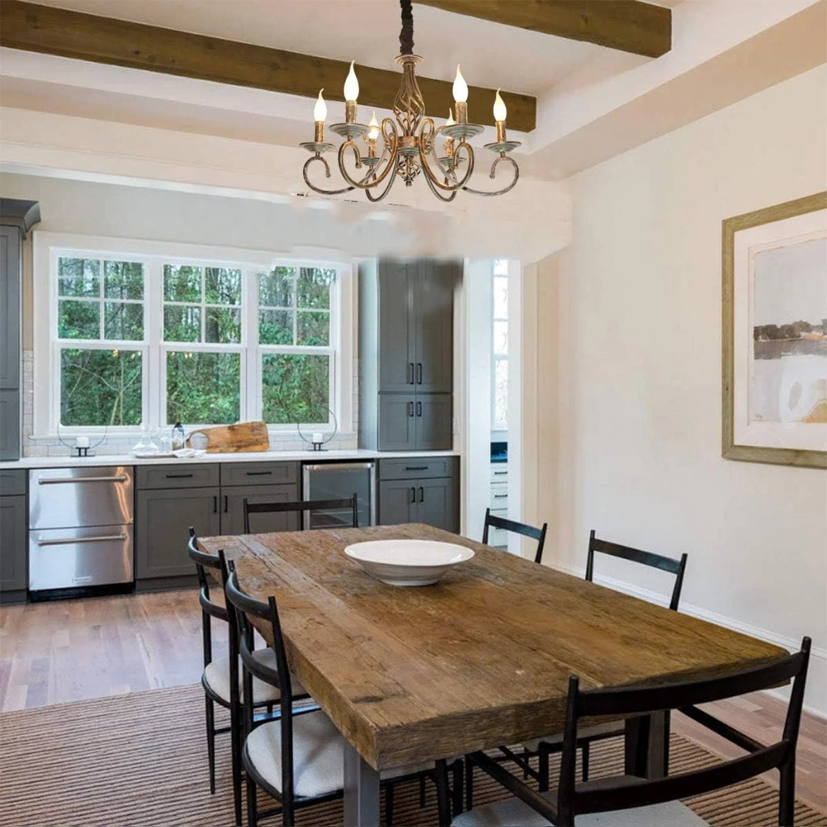 لوستر روستیک گانید، لوستر به سبک فرانسوی قدیمی، لوسترهای سقفی عتیقه از جنس آهن فرفورژه، چراغ آویز برنزی برای آشپزخانه، خانه روستایی، اتاق غذاخوری، اتاق نشیمن، 6 شعله لوستر روستیک گانید، لوستر به سبک فرانسوی قدیمی، لوسترهای سقفی عتیقه از جنس آهن فرفورژه، چراغ آویز برنزی برای آشپزخانه، خانه روستایی، اتاق غذاخوری، اتاق نشیمن، 6 شعله