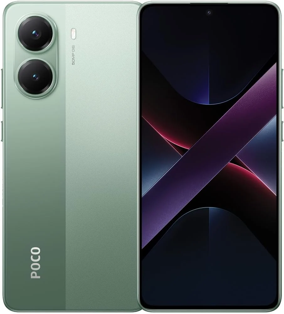 گوشی موبایل POCO X7 Pro سبز رنگ با 12 گیگابایت رم و 512 گیگابایت حافظه داخلی 5G | Mediatek Dimensity 8400-Ultra | صفحه نمایش خمیده 1.5K 120Hz AMOLED | دوربین اصلی 50 مگاپیکسلی با OIS | IP68 | باتری 5110mAh با شارژ سریع 90 واتی
