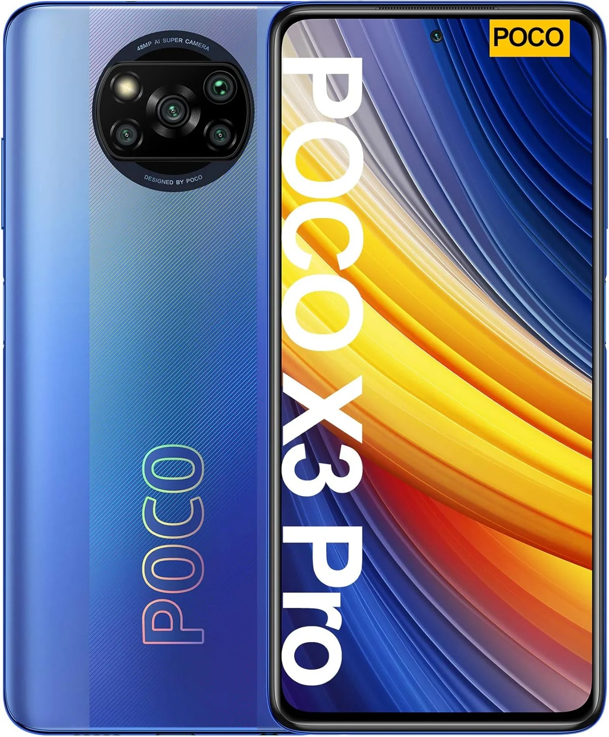 شیائومی POCO X3 Pro با 6 گیگابایت رم و 128 گیگابایت حافظه داخلی (آبی یخی)