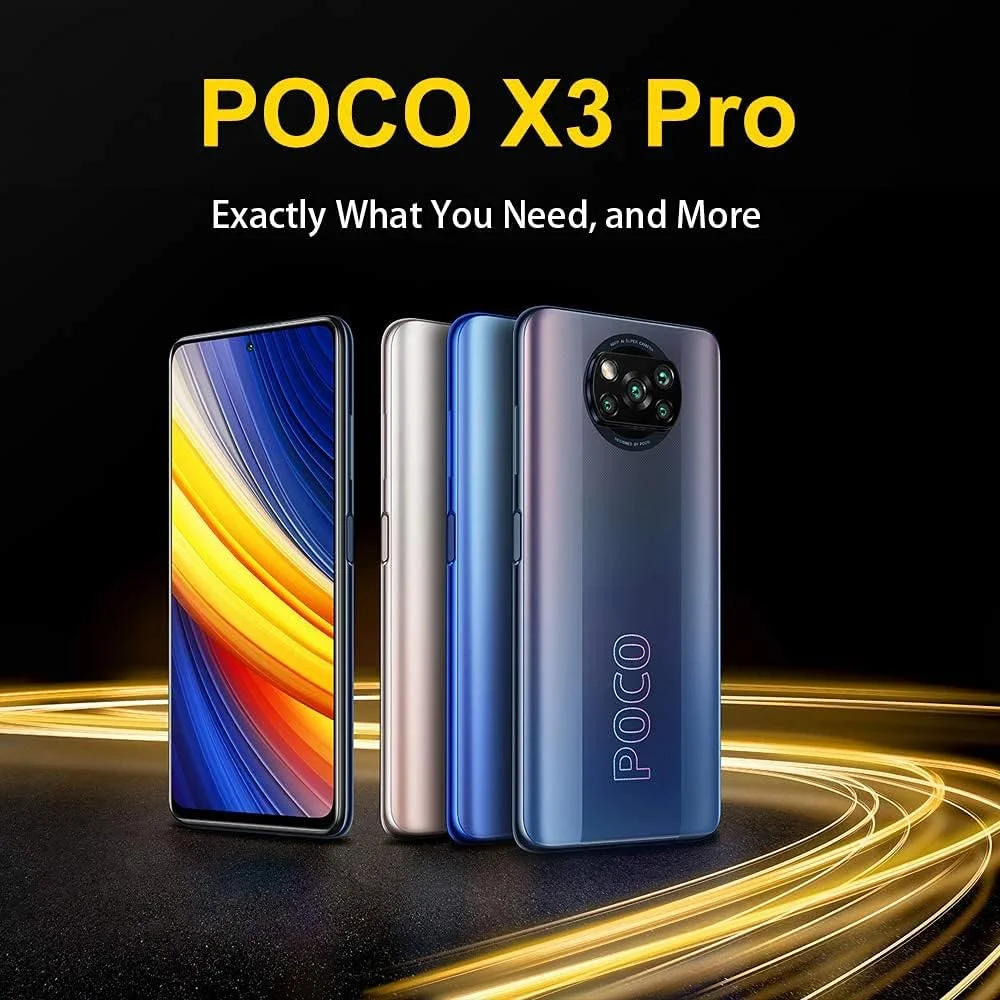 شیائومی POCO X3 Pro با 6 گیگابایت رم و 128 گیگابایت حافظه داخلی (آبی یخی)