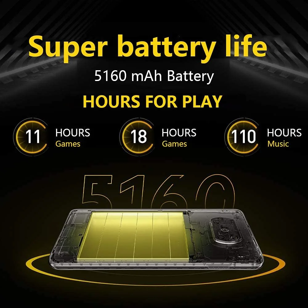 شیائومی POCO X3 Pro با 6 گیگابایت رم و 128 گیگابایت حافظه داخلی (آبی یخی)